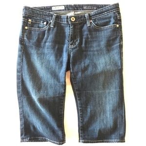 AG Adriano Goldschmied Malibu Denim Crop Sz 28R